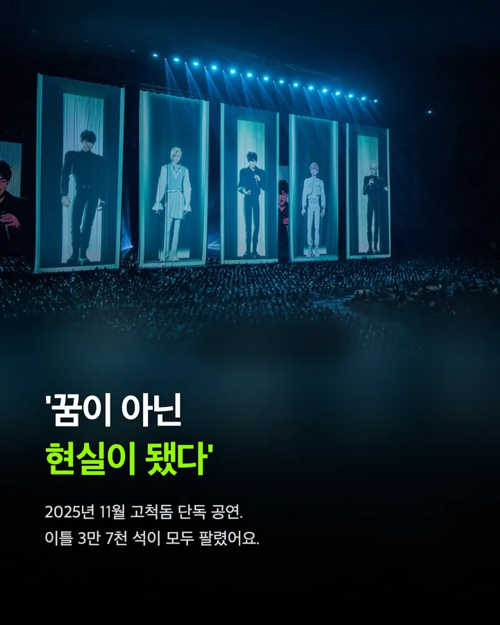 당신이 조롱하던 사이에, 플레이브가 이룬 것들 카드 11